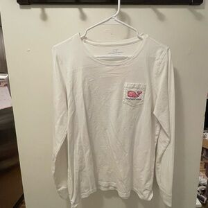 Vineyard Vines White Long Sleeve Shirt